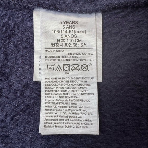 GAP Toddler Batman Housecoat - Picture 6 of 8